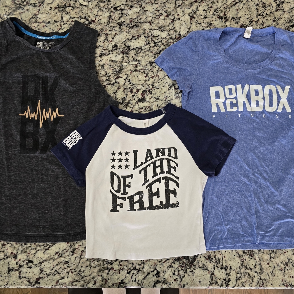 Kids Blue and Gray T-Shirt Set